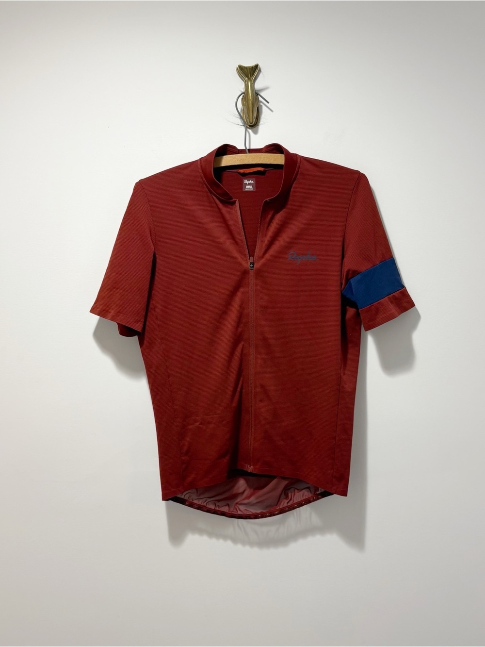 Rapha Classic Flyweight Jersey Men’s Size Small Burgundy Red Biking Cycling